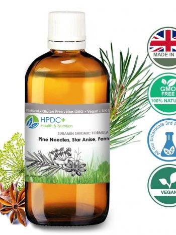 SURA MAX Tincture Pine Needles, Star Anise & Fennel Seeds Maximum Strength Suramin Blend