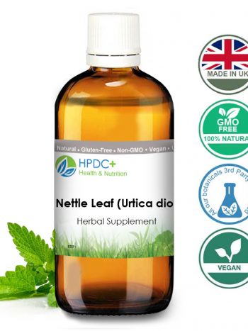 Nettle Leaf Tincture Natural Allergy Relief, Iron Rich Energy Boost & Anti Inflammatory