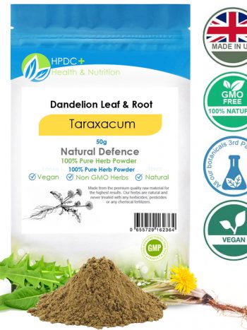 Dandelion Leaf & Root 100% Pure Herbal Powder Natural Liver Cleanse & Digestive Tonic