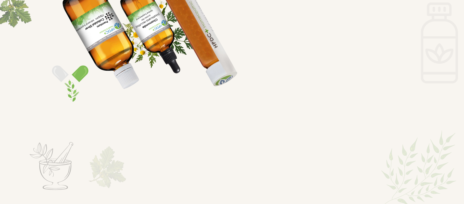 HPDC Organic Homeopathic Tinctures
